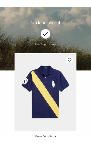 Playera Polo Ralph Lauren Talla L Classic Fit Big Pony