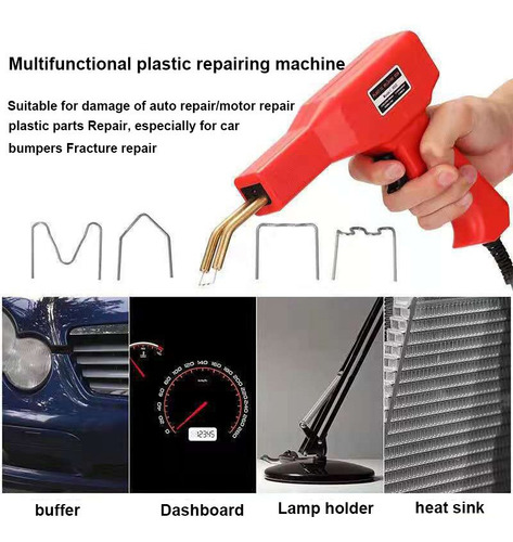 Kit De Soldador De Plástico Portátil Para Reparo Automotivo
