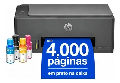Impressora Multifuncional Hp Tank 589 Color Wifi Usb -bivolt Cinz...