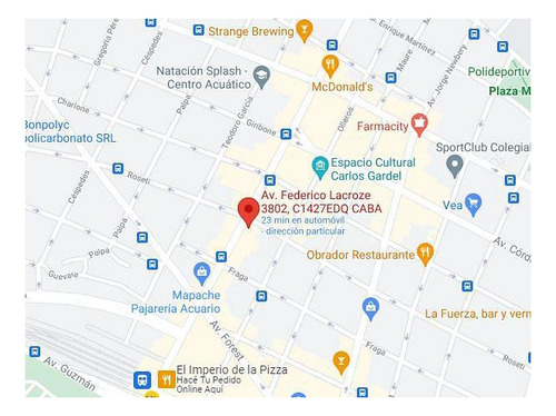 Imagen 16 de 21 de Lacroze Federico Av. 3802/06