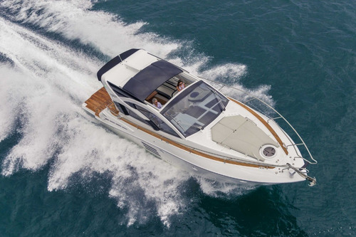 Imagem 1 de 25 de Lancha Fibra Fort - Linha Yachts Focker -f420 Gran Coupé