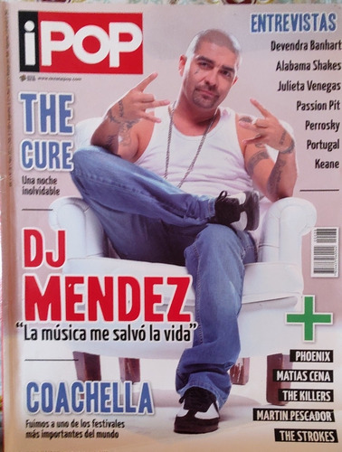 Revista Ipop N°38 Año 2013 Dj Méndez The Cure (aa509