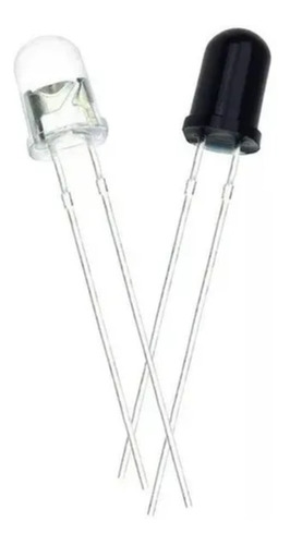 Kit 5 Par Led Emisor Y Receptor Infrarrojo 940nm 5 Mm Led Ir
