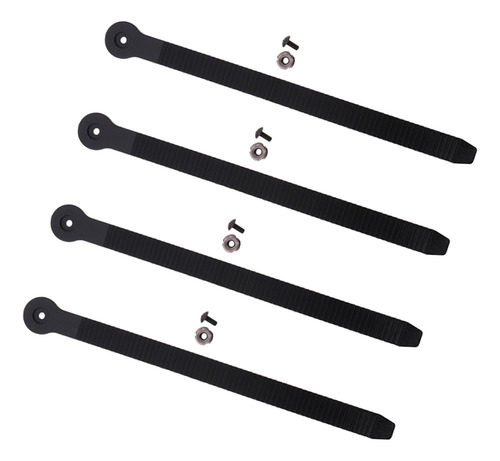 Kit De 4 Cinturones De Correa De Patinaje En Línea De Pu