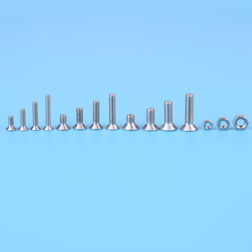 Paquete De 440 Piezas M3 M4 M5 Tornillos Hexagonales Cabeza
