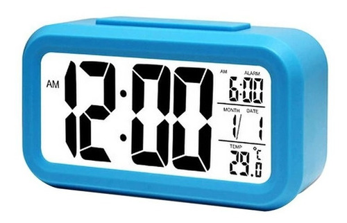 Reloj Despertador Pantalla Led Feha Temperatura Alarma