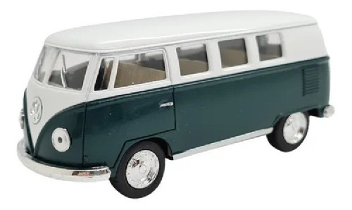 Miniatura Metal Volkswagen Kombi Verde 1962 Kt5060d