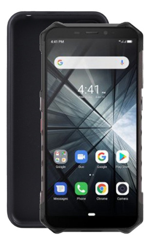 Funda De Tpu Negra Pudding Para Ulefone Armor X3