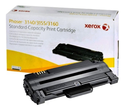 Toner Xerox 108r00908 Negro Original Phaser 3140 3155 3160