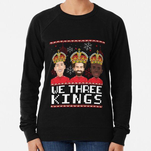 Buzo Ugly Christmas Sweater 'we Three Kings' Liverpool Footb