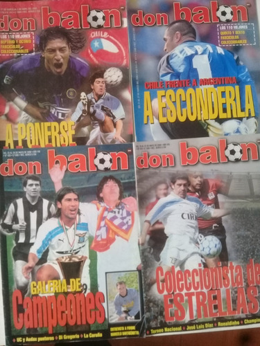 Revista Don Balón -selección Chilena -año 2000-( 11 ) 