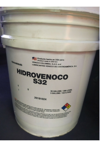 Aceite Hidrovenoco S-32 S-46 S-68 Por Paila