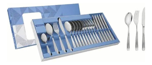 Set. Cubiertos Tramontina Athenas X24 Pz Ace.inox