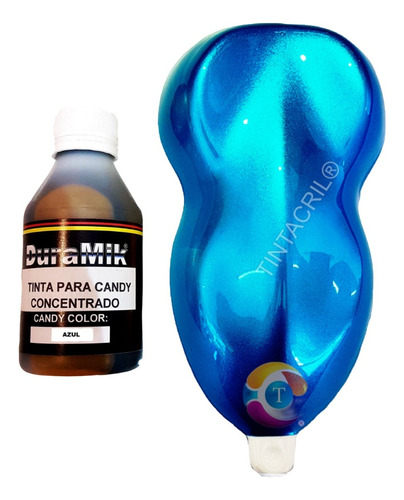 Tinta Candy Concentrada X 150 Ml. Azul Claro