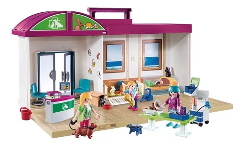 Playmobil City Life 70146 Clinica Veterinaria Maletin