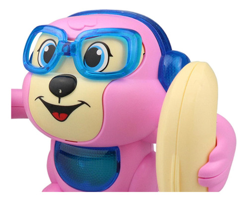 Monkey Musical Juguete Movimiento 360 Blister Con 8 Monos Color Rosa