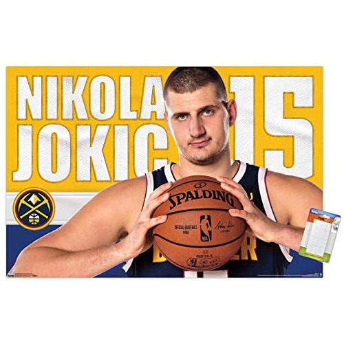 Póster De Pared De Denver Nuggets De Nba, Nikola Jokic...