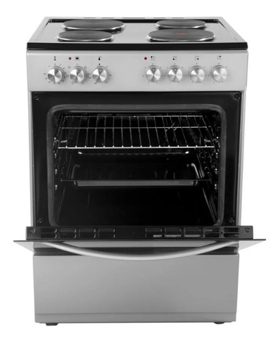 Cocina Electrica Atma Cch062p Hotplate 60cm Luz Interior 12c