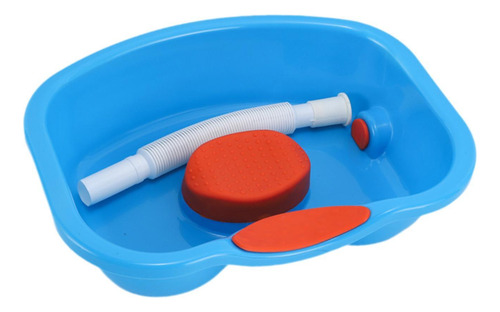 Tazón De Lavado De Cabello Bandeja De Lavado Bandeja Azul