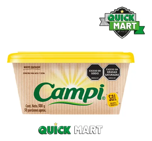 Margarina Campi Con Sal 125 gr. - g a $47