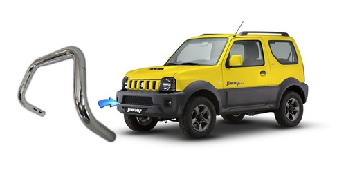 Parachoque De Impulsão Cromado Para Suzuki Jimny 2010 Acima