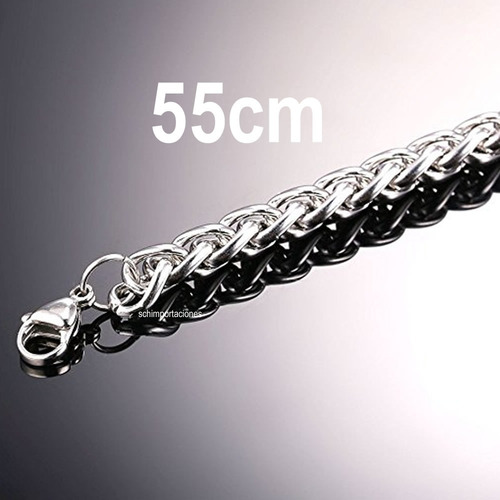 Cadena Acero Modelo Espiga 55cm - Premium Collar, Colgante