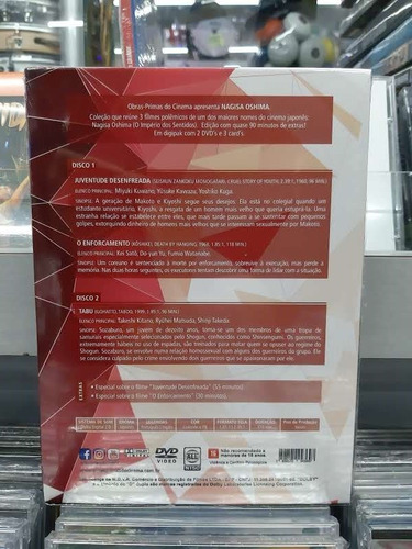 Imagem 2 de 2 de Dvd - Nagisa Oshima | 2 Discos