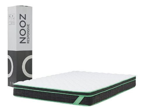 Imagen 10 de 10 de Colchón En Caja Nooz Responsive, King Size - Alto: 22cm