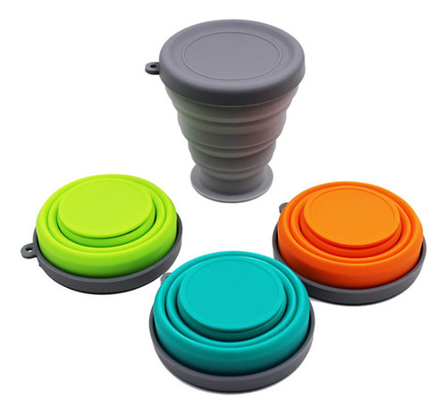 Taza De Silicona Plegable 6 Piezas De Silicona Plegable Co