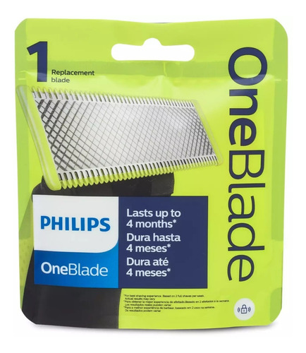 Imagen 2 de 6 de X1 Repuesto Afeitadora Philips One Blade Goex