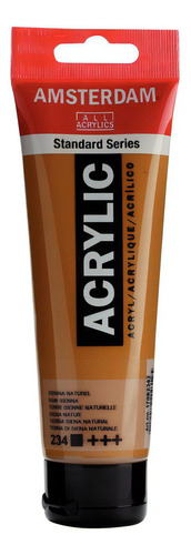 Acrílico Amsterdam Standard Series 120ml Colors Color 234 Natural Sienna