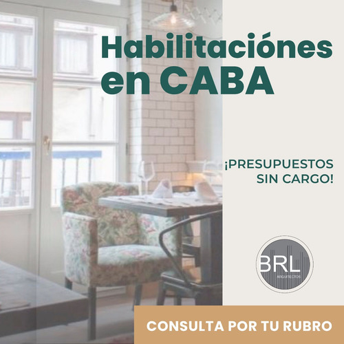 Habilitaciones Comerciales En Caba. Locales, Negocios.