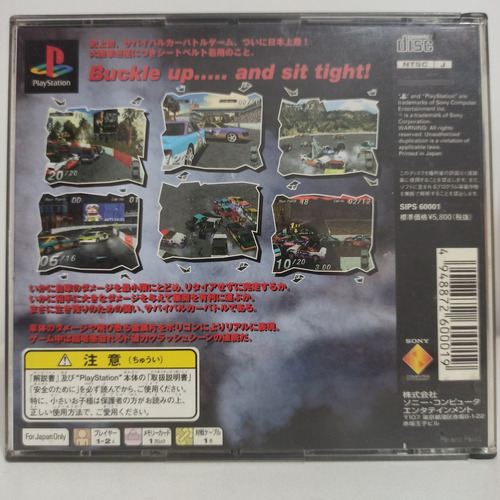 Destruction Derby - Ps1 - Original Japones Usado (Usado)