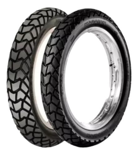 Par Pneu Moto Viper 410-18 (t) E 90/90-21 (d) C/c Maggion