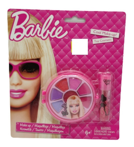 Set De Maquillaje Sencillo Original Barbie Para Niñas | MercadoLibre