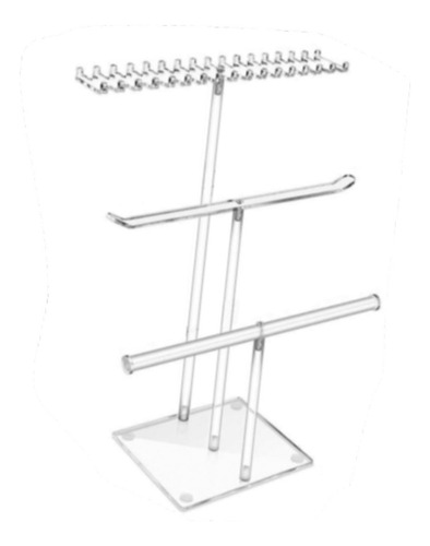 Soporte Organizador De Joyas Con Forma De T, Soporte Para