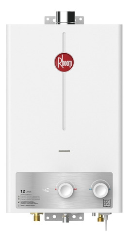 Calentador De Agua 12lt Gn Tf Rheem  Tipo De Gas Gn 120v