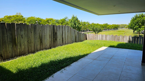 Venta Y Alquiler De Departamento 3 Ambientes En Pb Con Jardin Propio Cochera Y Baulera Nordelta