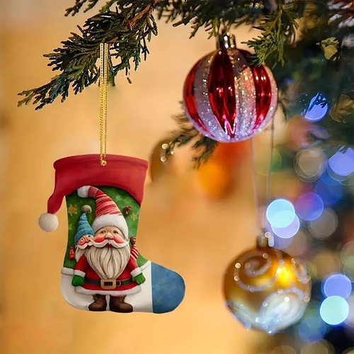 Adorno Para Árbol De Navidad 2024, Adorno Navideño 2024 2d,