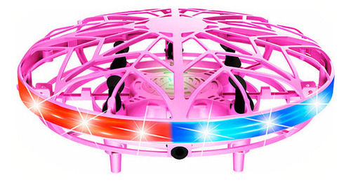 Mini Drone De Juguete Binden Ufo Juguete Para Niños Detección de Palma con Luz Led Recargable