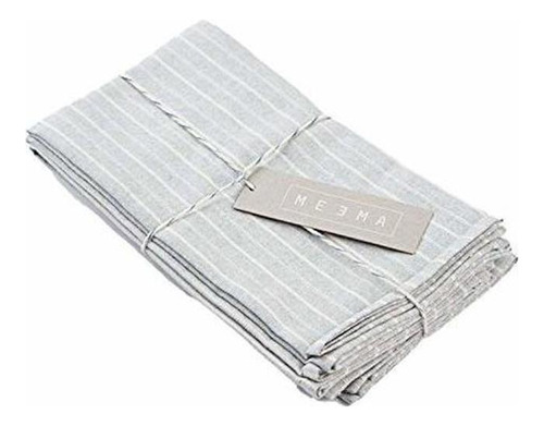 Meema Cotton Napkins Fabric Set Of 4 | Eco Friendly Nap