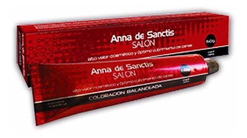 Tintura Salon Anna De Sanctis X 12 Unidades