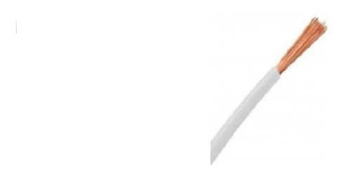 Imagen 2 de 5 de Cable Fonseca 1,5 Mm Unipolar Blanco X 100m Por E631