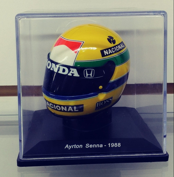 Details about   Calcas casco Ayrton Senna 1988 escala 1:8 