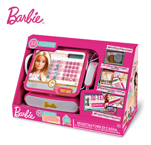 Caja Registradora Interactiva Barbie 