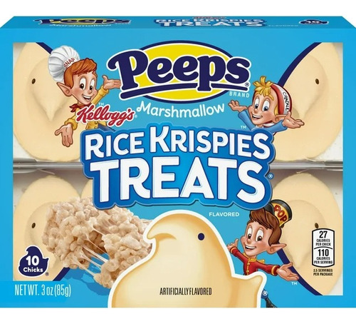 Dulces Peeps Rice Krispies Edicion Pascua 85g Americano