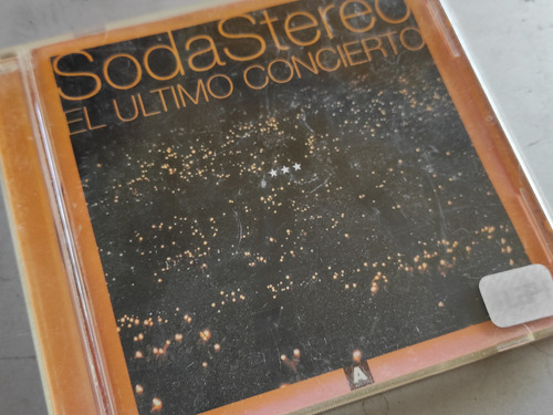 Soda Stereos Cd El Último Concierto A Original 