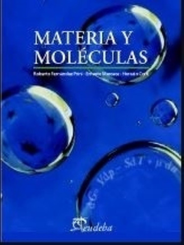 Libro Materia Y Moleculas - Eudeba