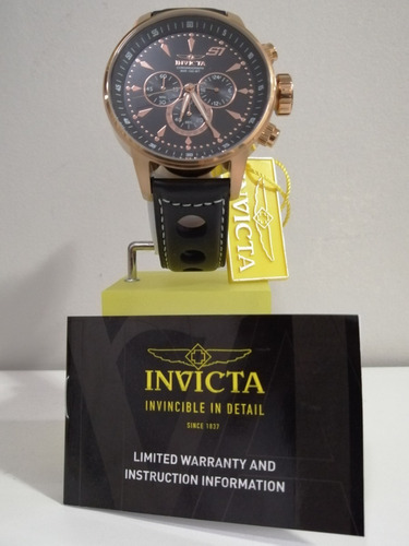 Relógio Invicta S1 Rally Cronógrafo Black 16013 + Brinde