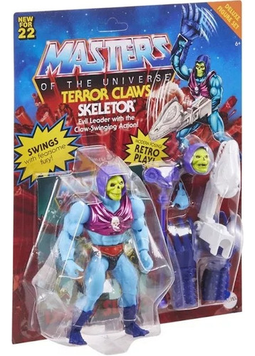 Boneco Esqueleto Deluxe Garra Diabólica Origins Mattel